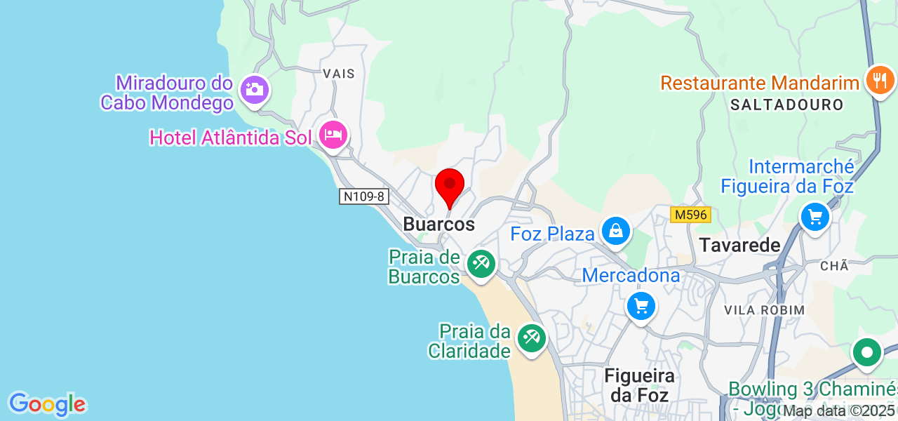 Carla - Coimbra - Figueira da Foz - Mapa