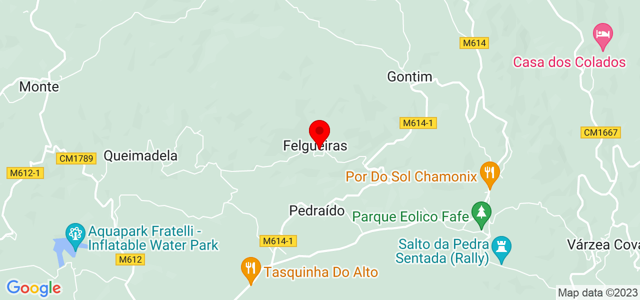 Pamella - Braga - Fafe - Mapa