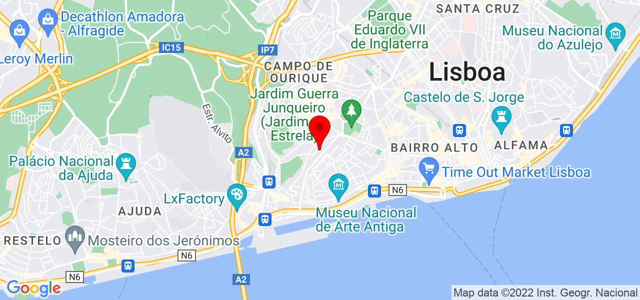 Josefina Herrera Aguad - Lisboa - Lisboa - Mapa