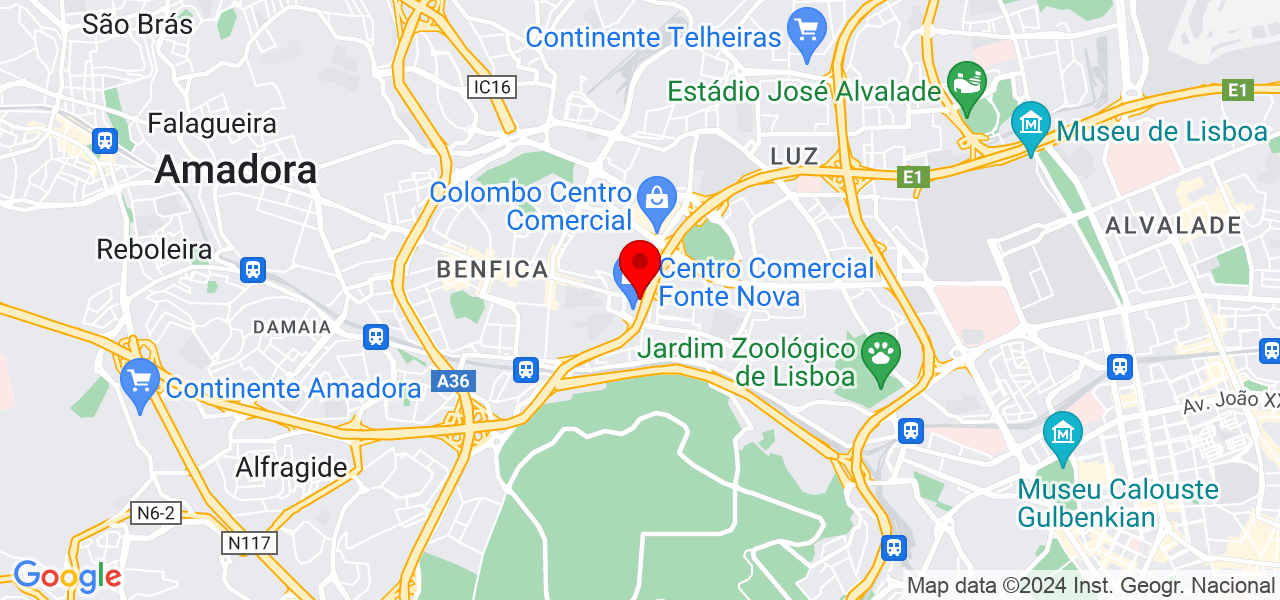 Limpeza Impactante - Lisboa - Lisboa - Mapa