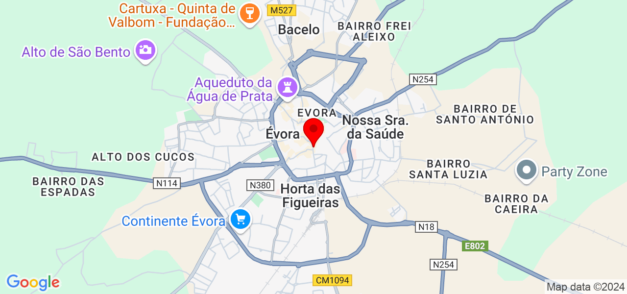 Rafaela Silva - Évora - Évora - Map