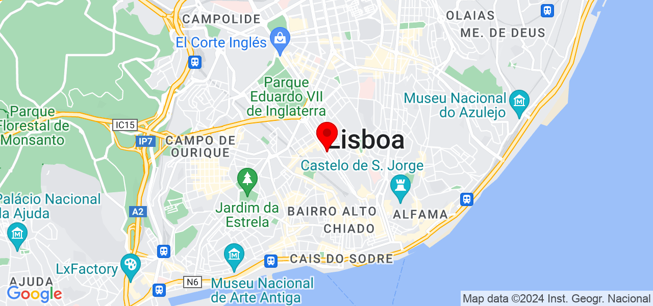 Massoterapeuta - Lisboa - Lisboa - Mapa