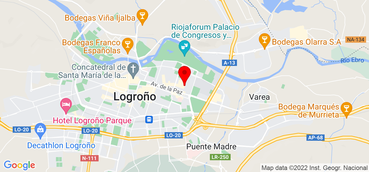 Scarlett Rose - La Rioja - Logroño - Mapa