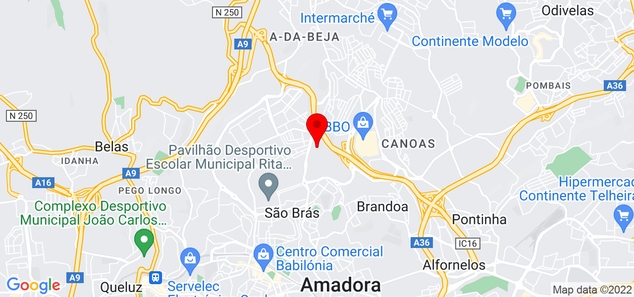 Esmeralda Tati - Lisboa - Amadora - Mapa