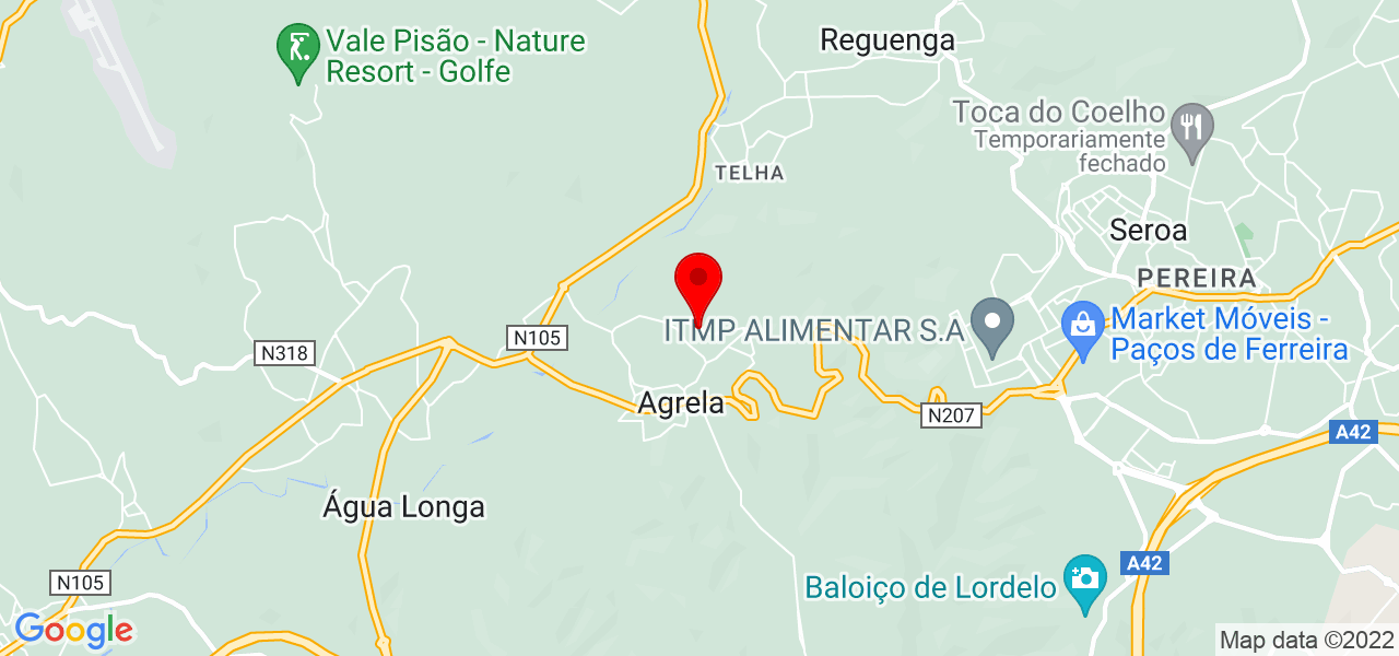 Inês Gomes - Porto - Santo Tirso - Map