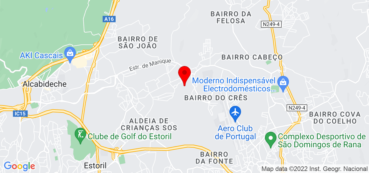 Diogo Flamb&oacute; - Lisboa - Cascais - Mapa