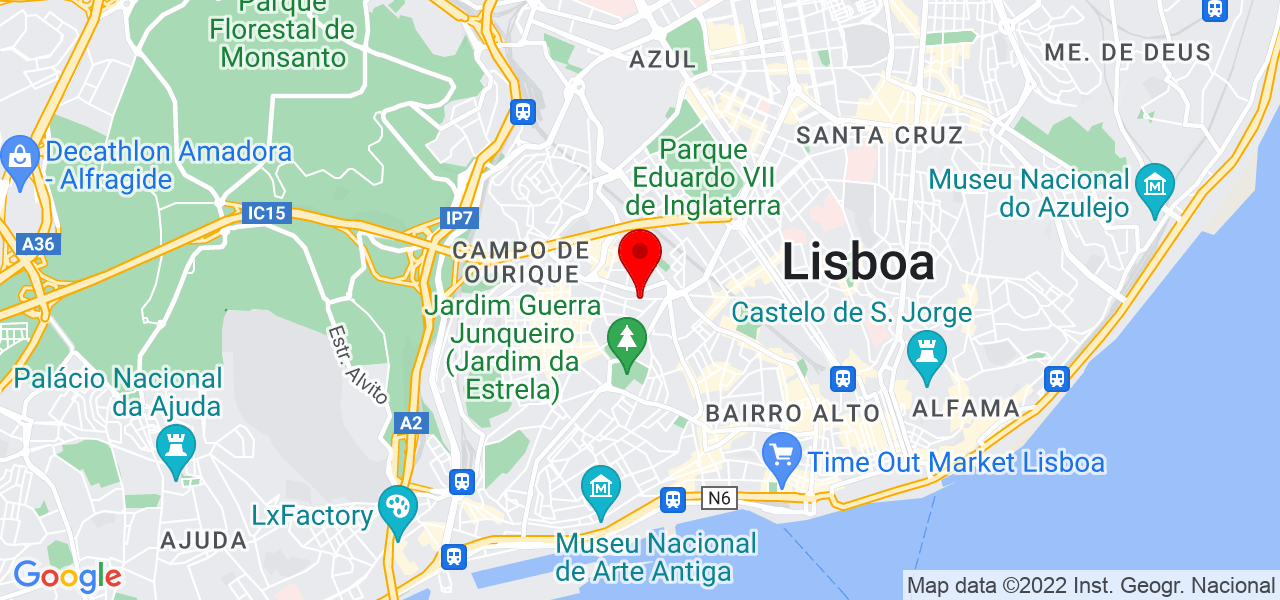 J.Almeida - Lisboa - Lisboa - Mapa