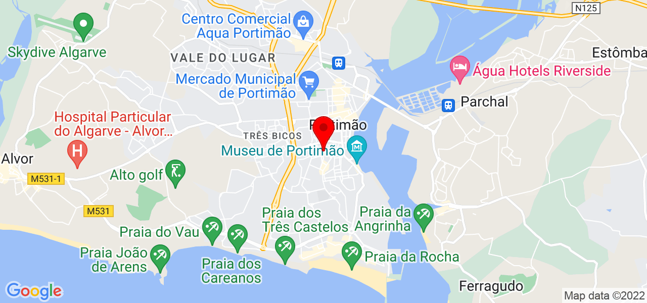 David Pimentel - Faro - Portimão - Maps