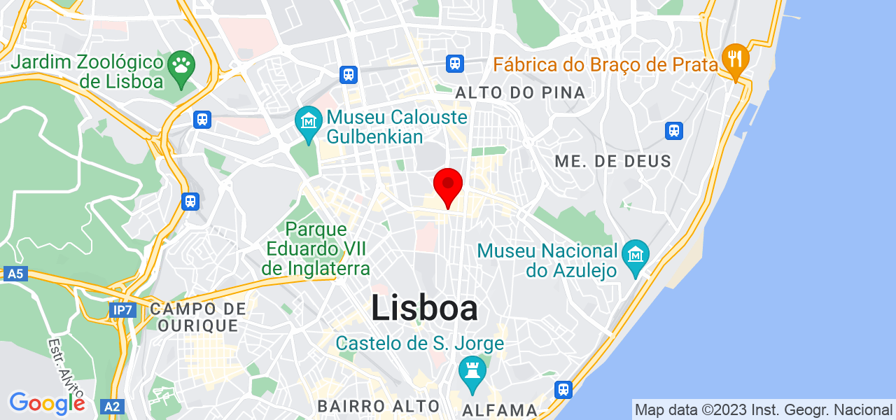 Guaita Com Servi&ccedil;os - Lisboa - Lisboa - Mapa