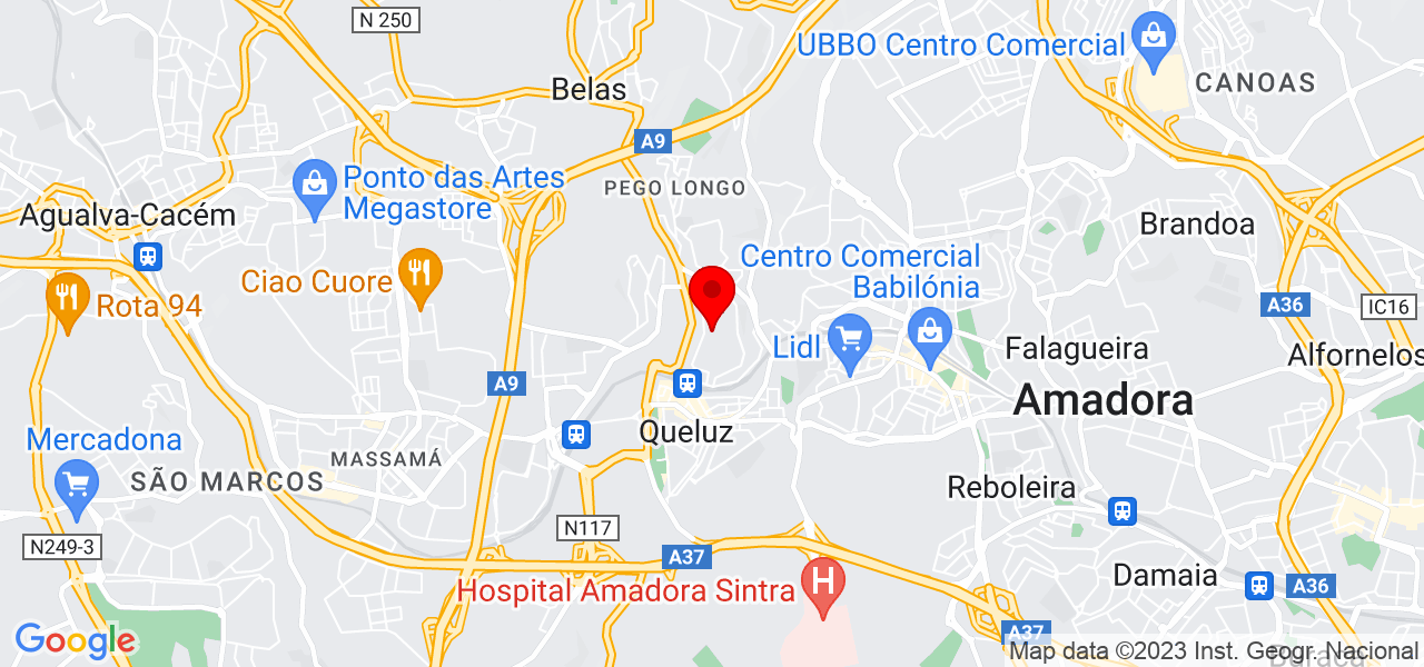 Nelcy - Lisboa - Sintra - Mapa