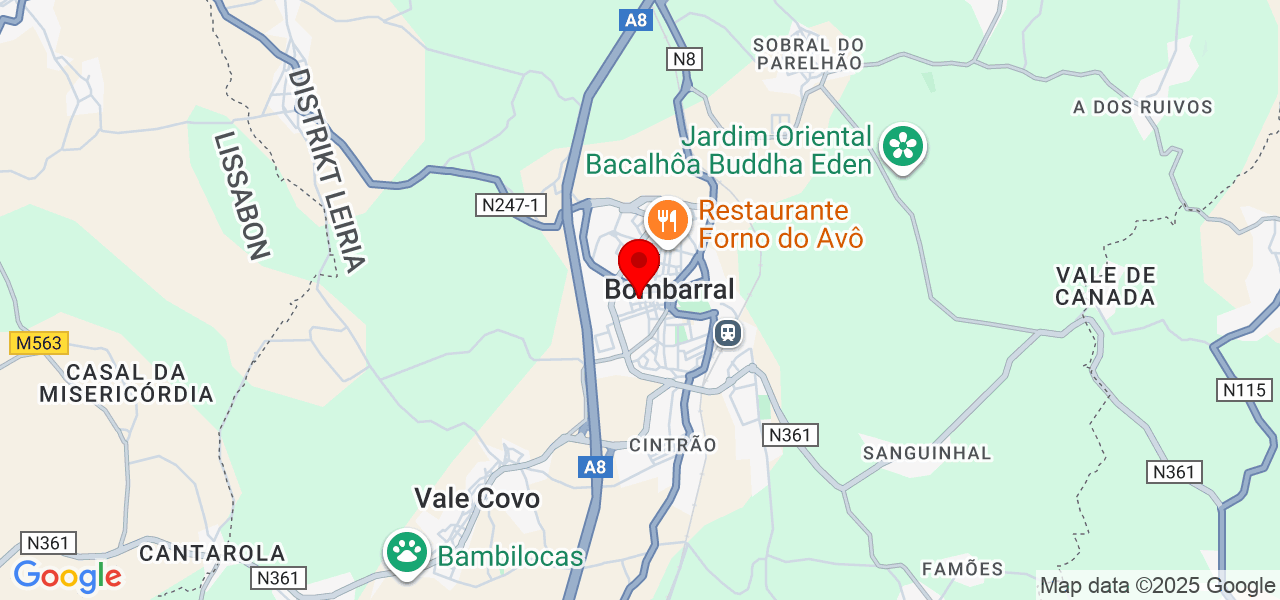 Filipe Emanoel - Leiria - Bombarral - Karte