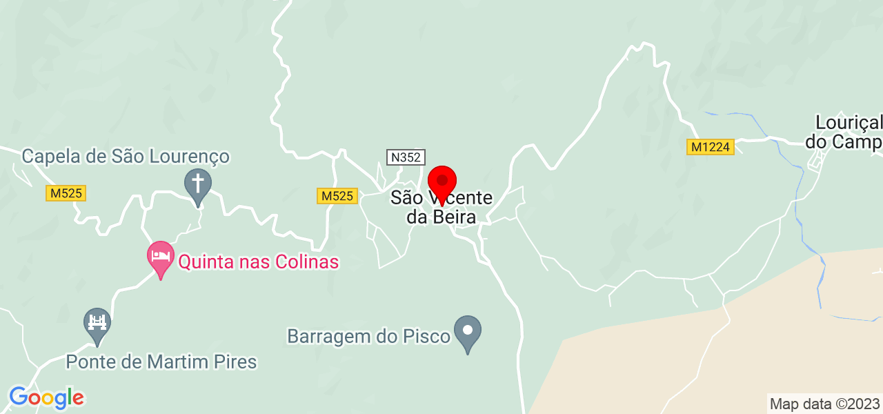 Antoine - Castelo Branco - Castelo Branco - Mapa