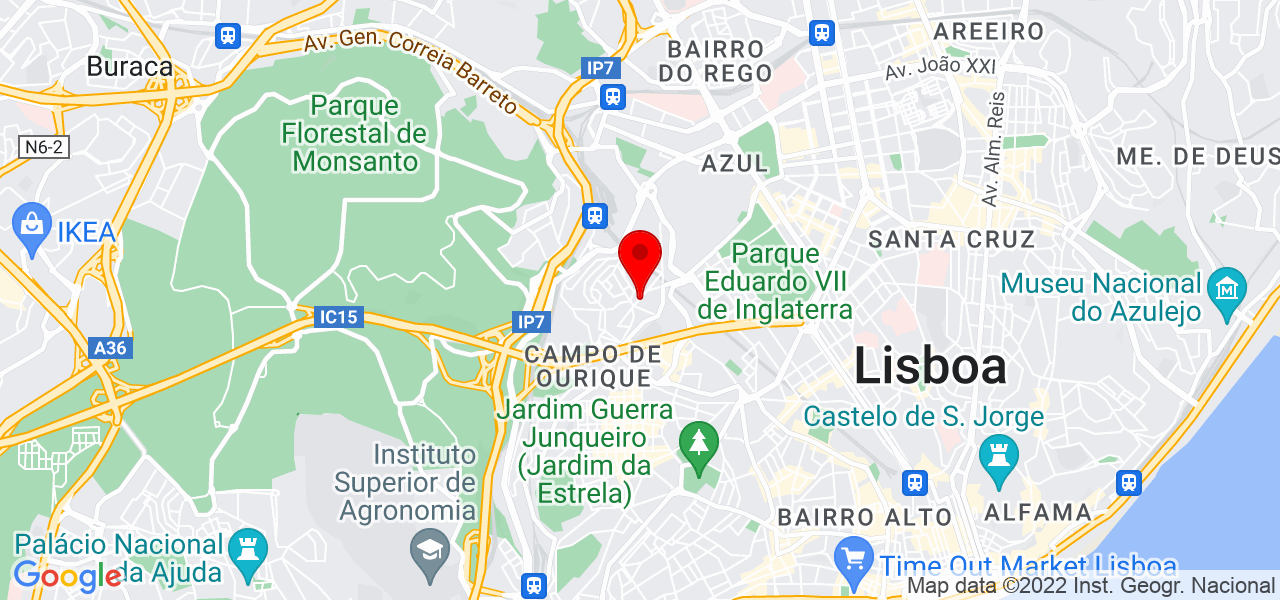 Wagner Ferreira - Lisboa - Lisboa - Mapa