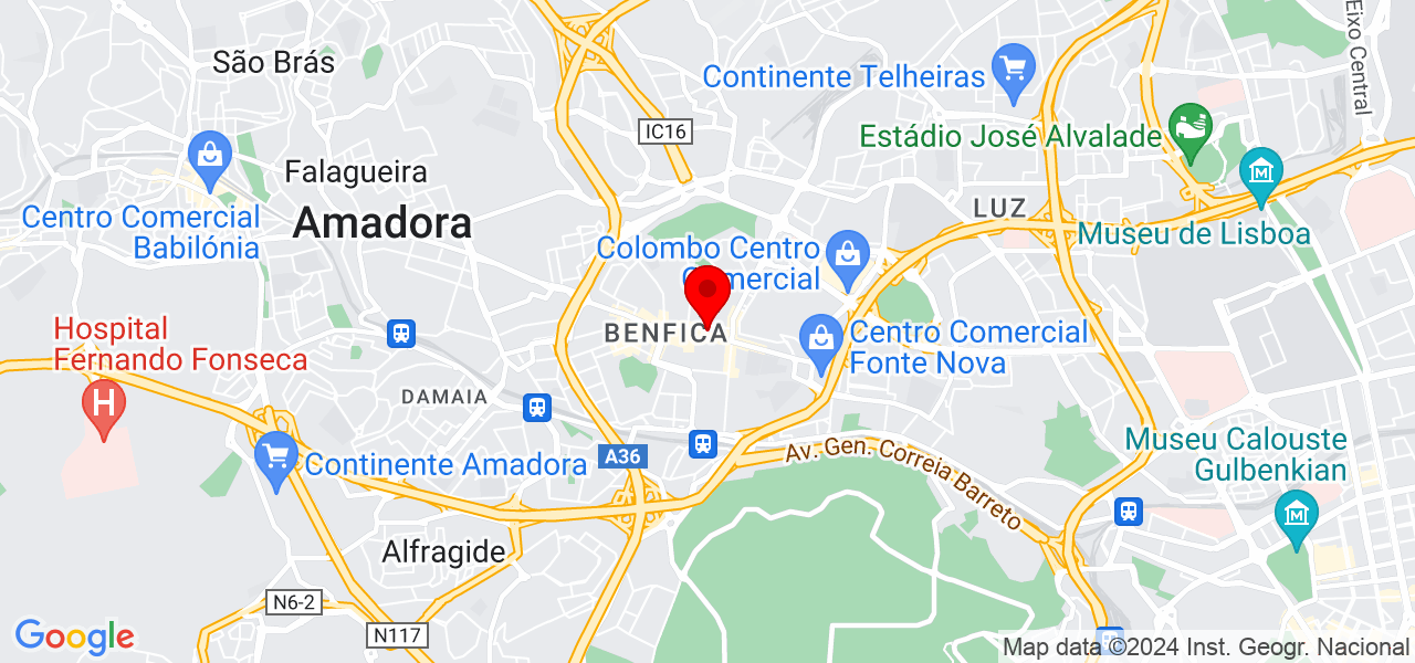 In&ecirc;s Mota - Lisboa - Lisboa - Mapa
