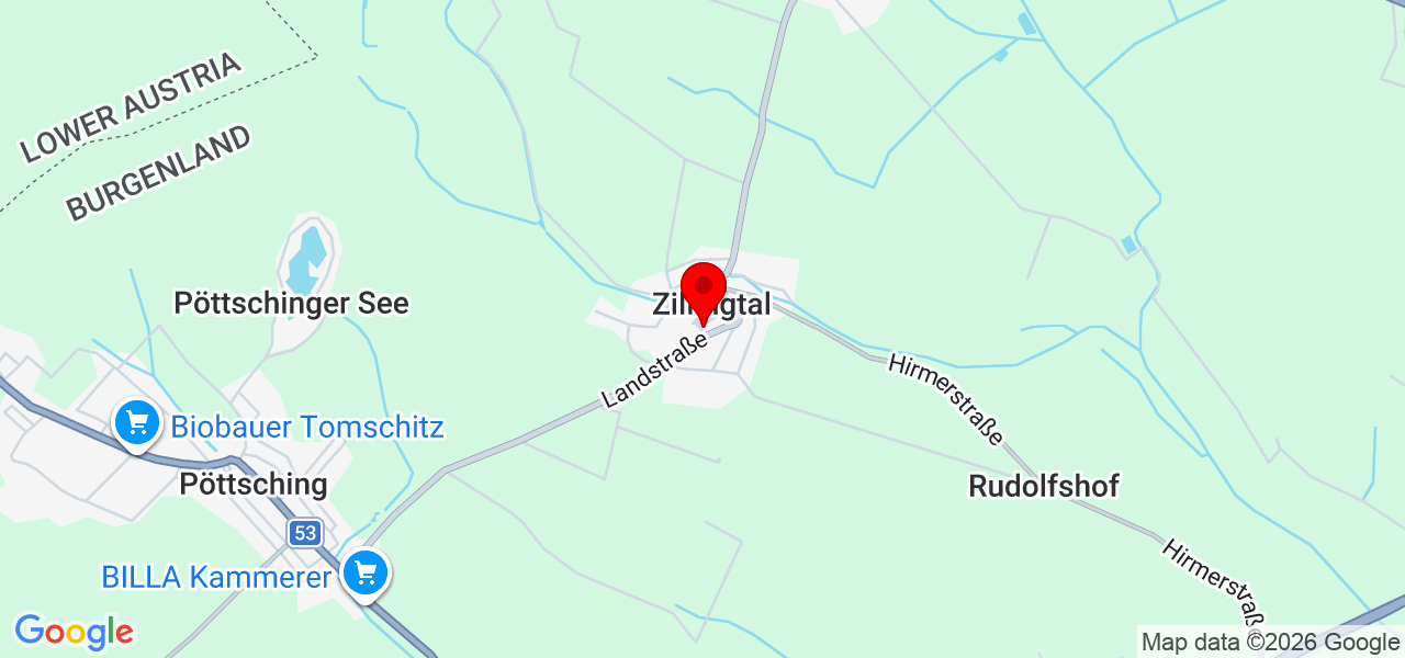 Pfotenparadies - Burgenland - Eisenstadt-Umgebung - Karte