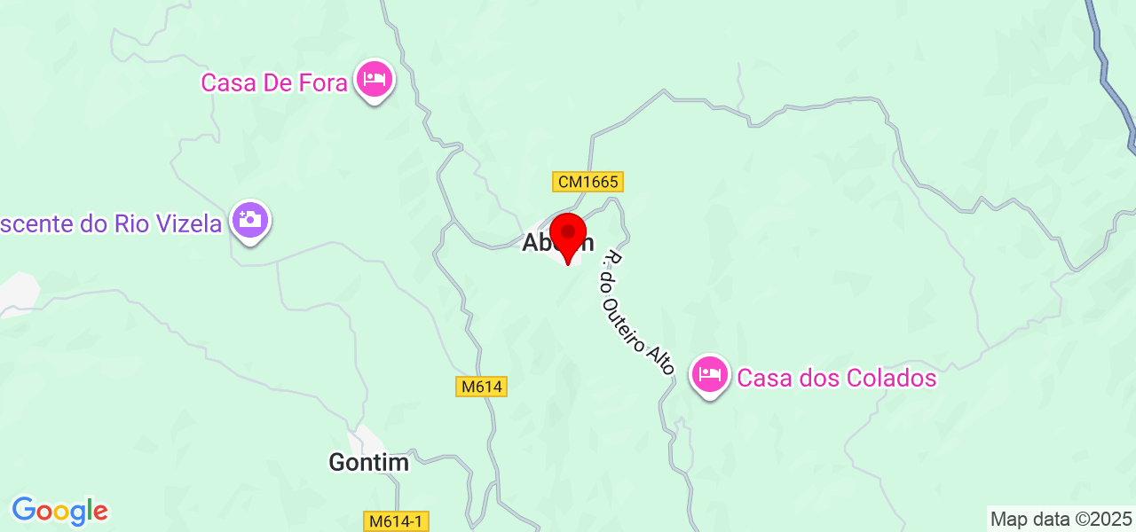 Gustavo Fonsêca - Braga - Vieira do Minho - Map