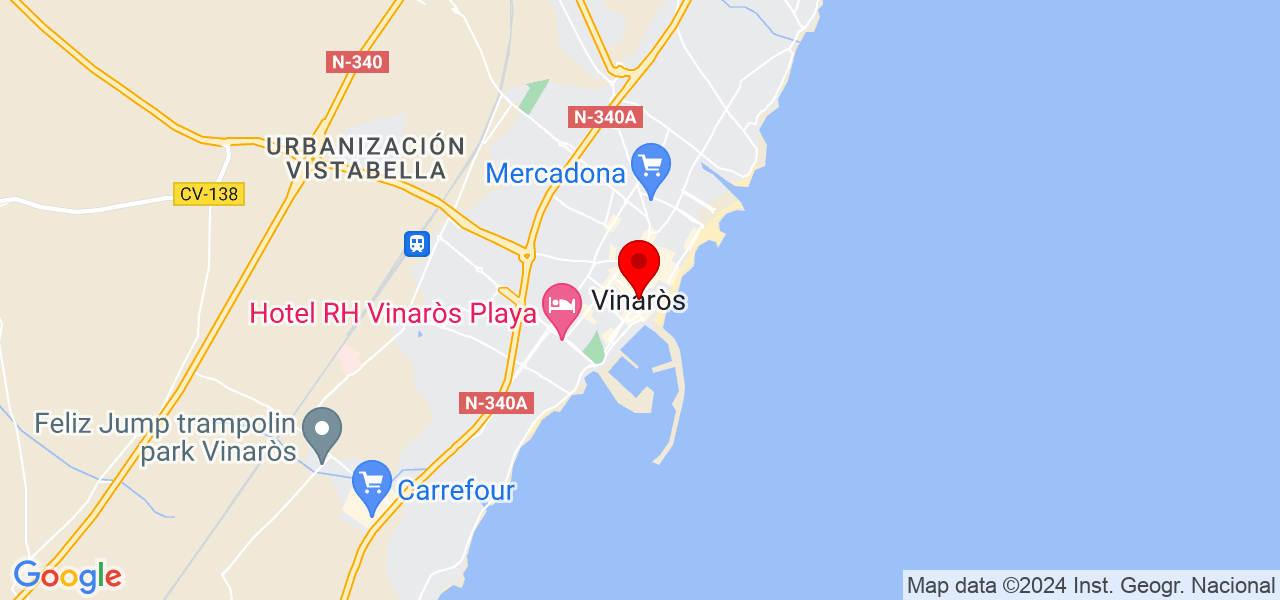 Eva - Comunidad Valenciana - Vinaròs - Mapa