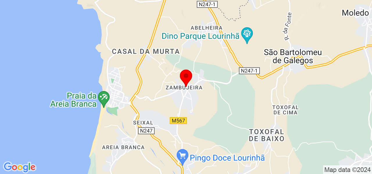 Joao Paulo - Lisboa - Lourinhã - Mapa