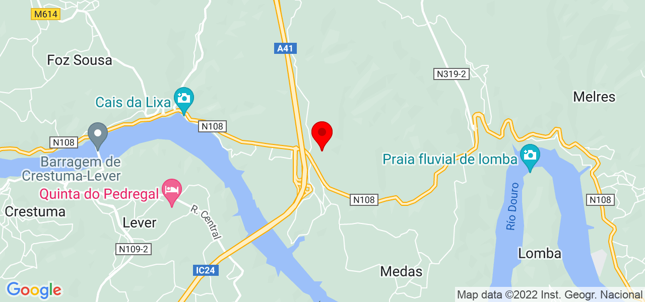 Carina - Porto - Gondomar - Mapa