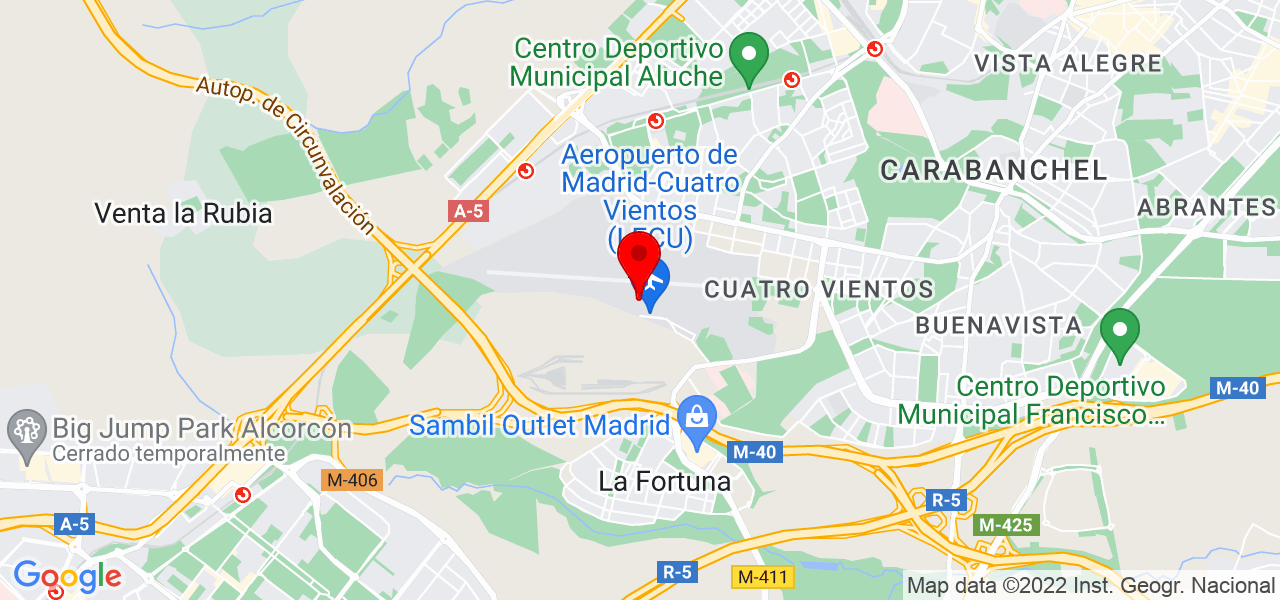 Azafrantecocina - Comunidad de Madrid - Madrid - Mapa