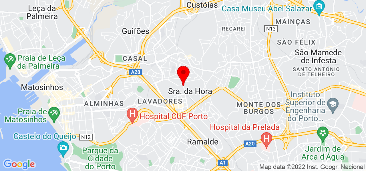Helena - Porto - Matosinhos - Mapa