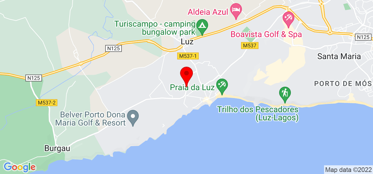 Thaís Albuquerque - Faro - Lagos - Mapa