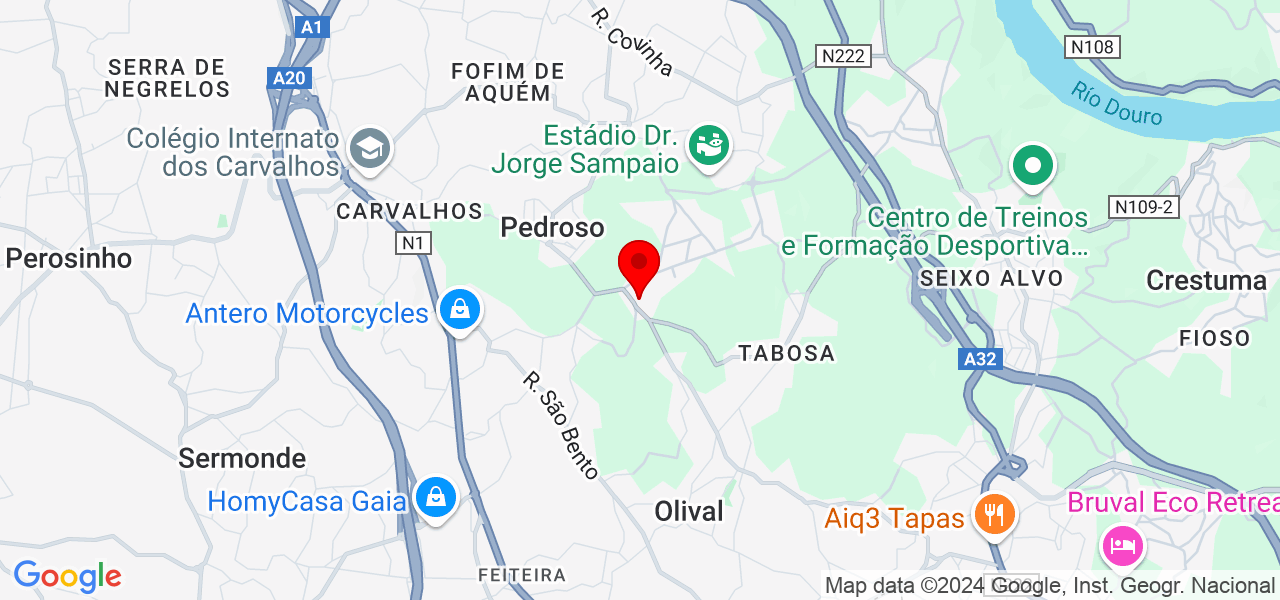 P&S ASSISTÊNCIA - Porto - Vila Nova de Gaia - Mapa