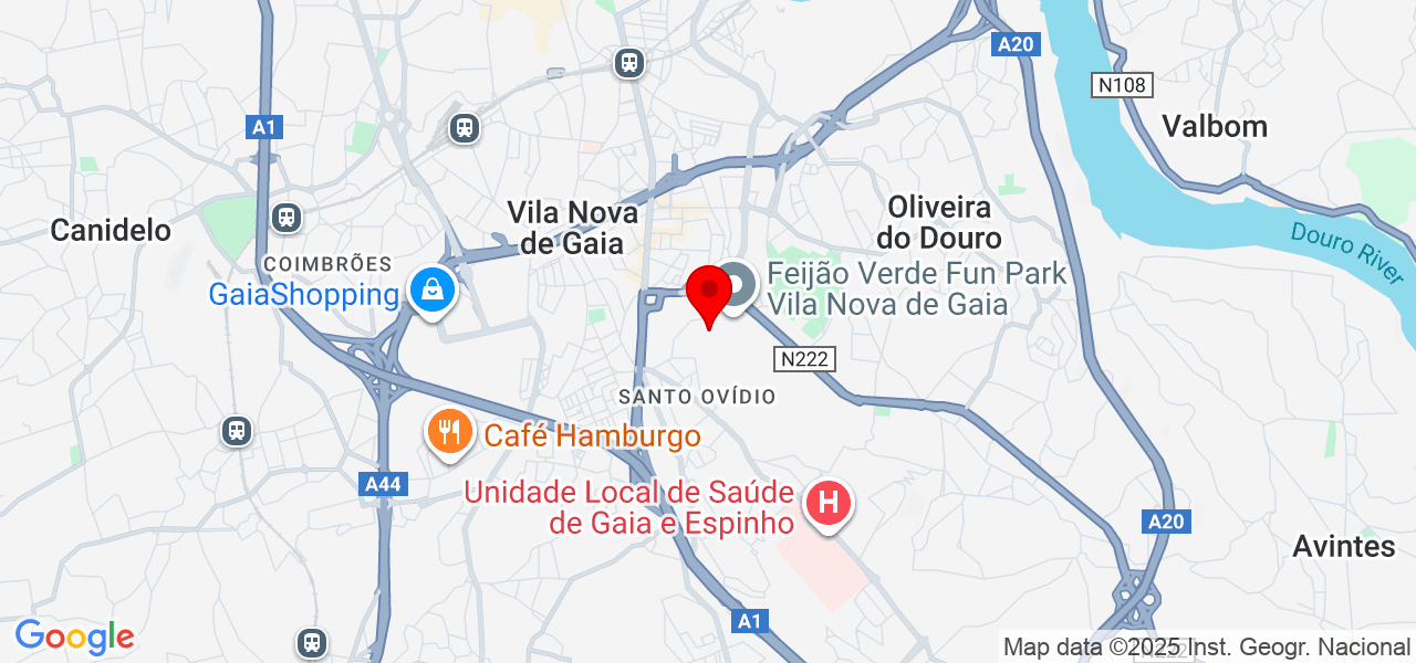 Sisto Services - Porto - Vila Nova de Gaia - Mapa