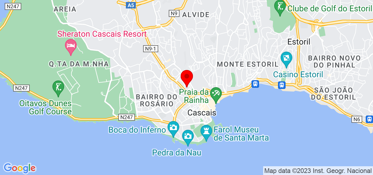 Douglas Eletricista - Lisboa - Cascais - Mapa
