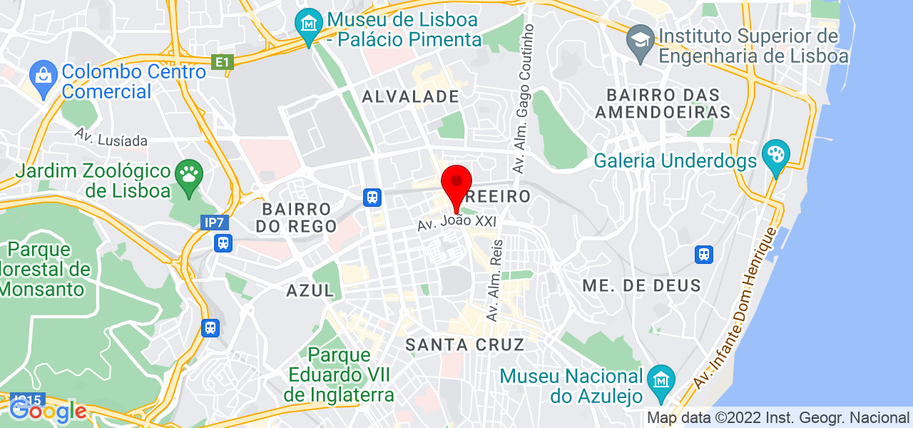 Cátia Viana Rodrigues - Lisboa - Lisboa - Mapa