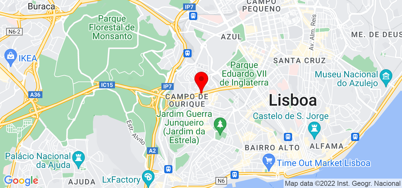 Ricardo Martins Salgueiro - Lisboa - Lisboa - Mapa