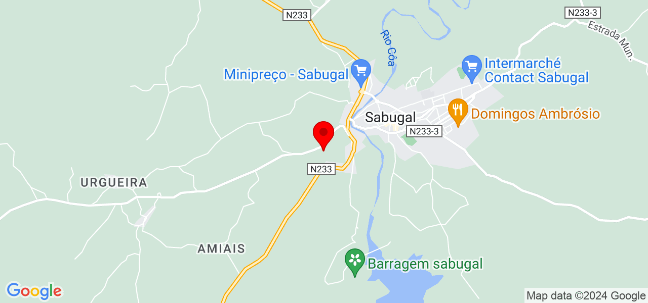 Lu&iacute;s Pascoal - Guarda - Sabugal - Mapa