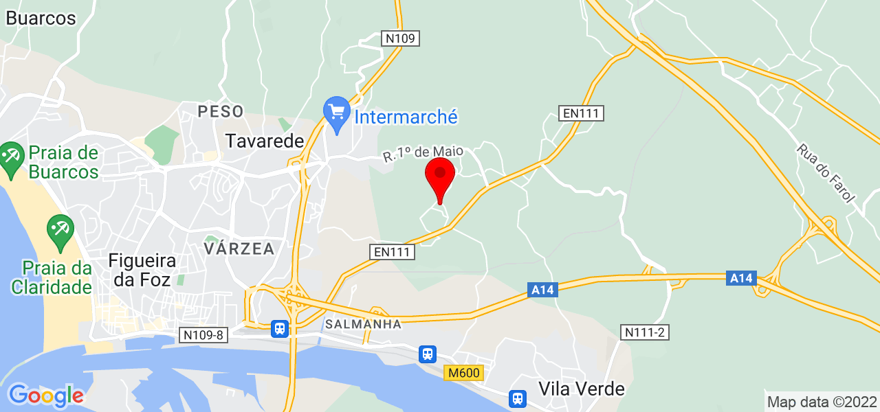 Lisa teixeira - Coimbra - Figueira da Foz - Mapa
