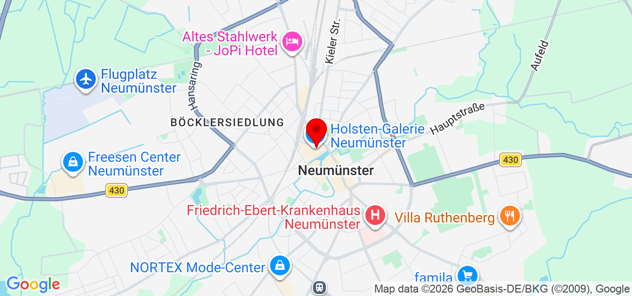 Patryk Wos - Schleswig-Holstein - Neumünster - Map
