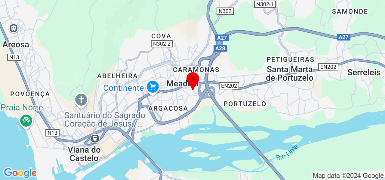 Elsa gomes - Viana do Castelo - Viana do Castelo - Mapa