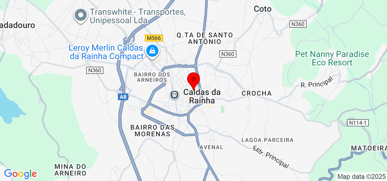 Joana e Ana - Leiria - Caldas da Rainha - Karte