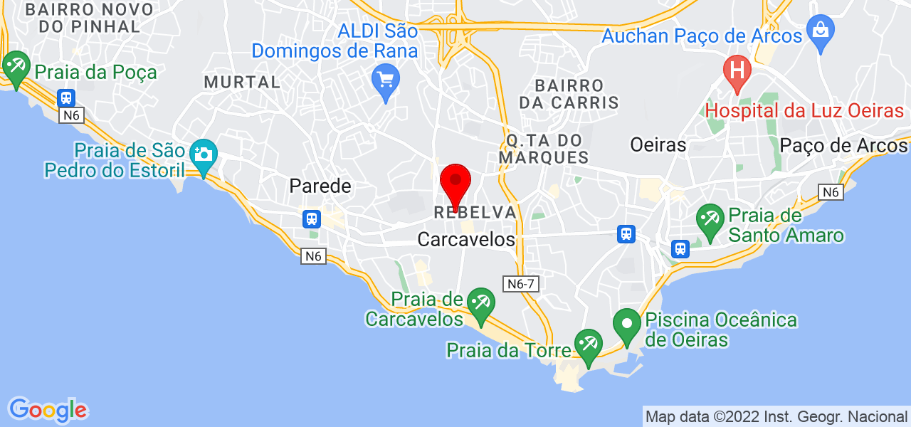 Leonardo Bocca - Lisboa - Cascais - Mapa