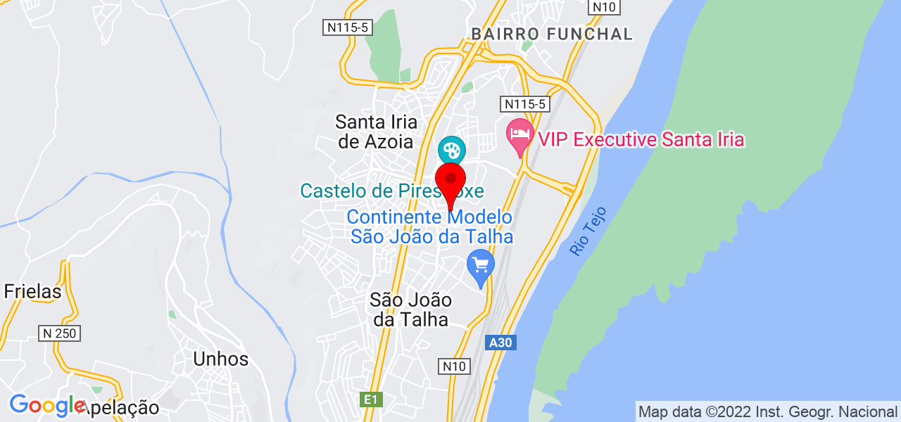 Eudes Aguiar - Lisboa - Loures - Mapa
