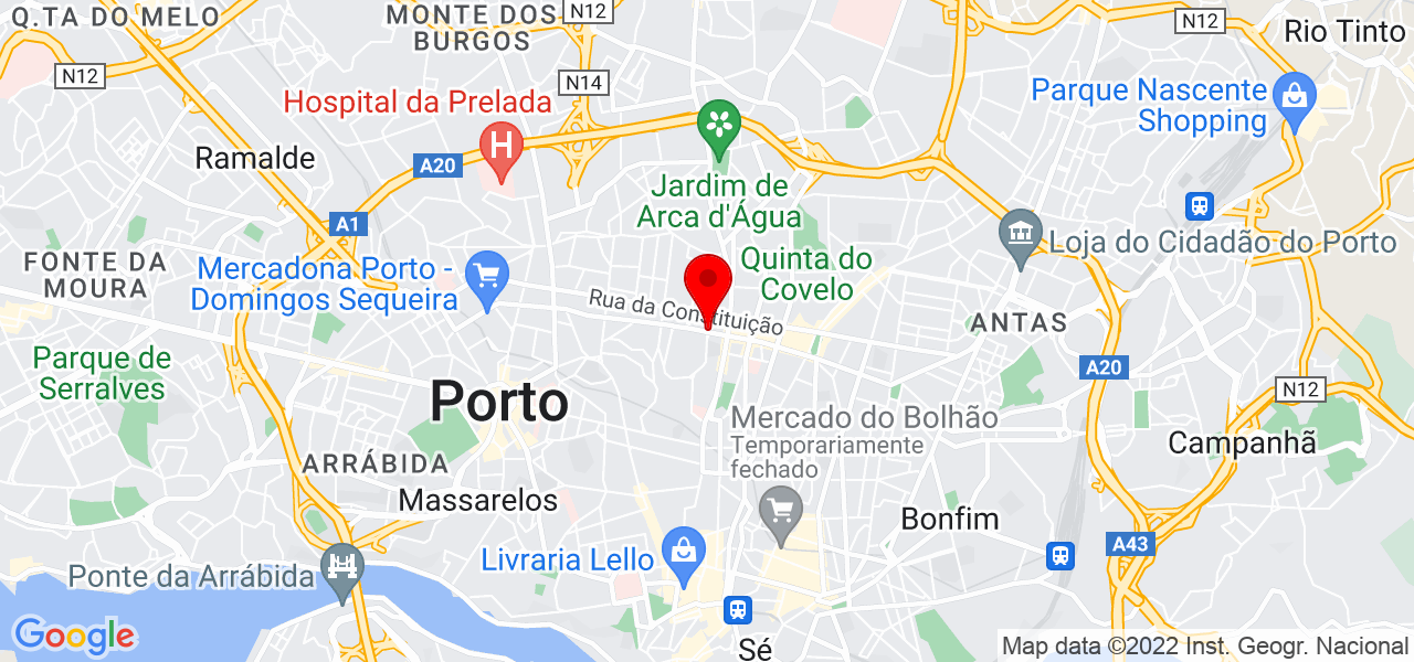 Carol - Porto - Porto - Mapa