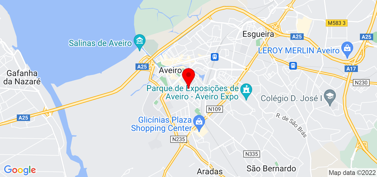 Marcos Tadeu - Aveiro - Aveiro - Mapa