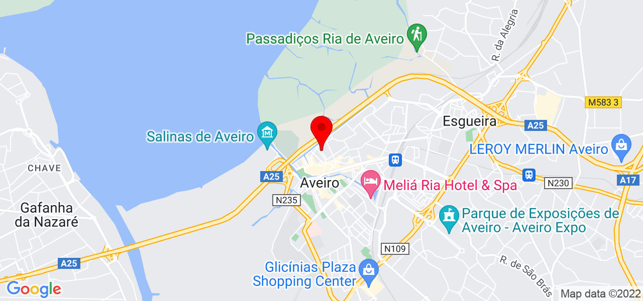 Andre Mateus - Aveiro - Aveiro - Mapa
