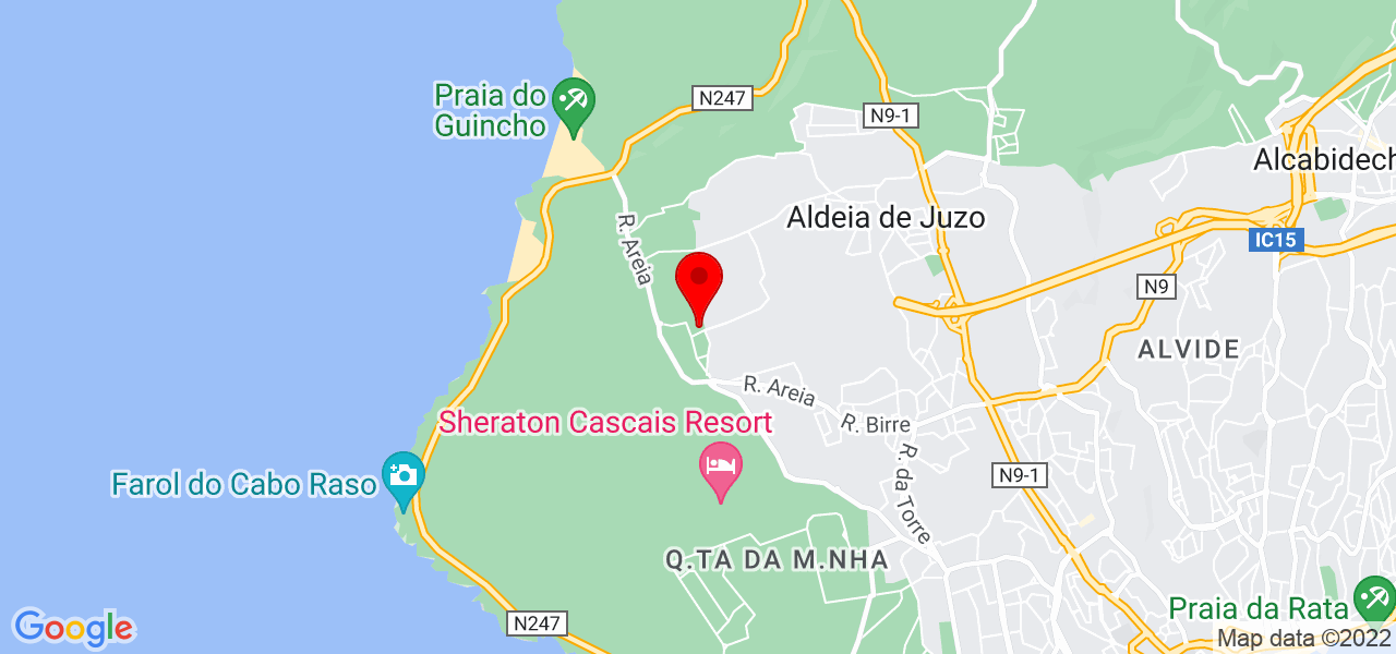 Ana Paula Saraiva - Lisboa - Cascais - Mapa
