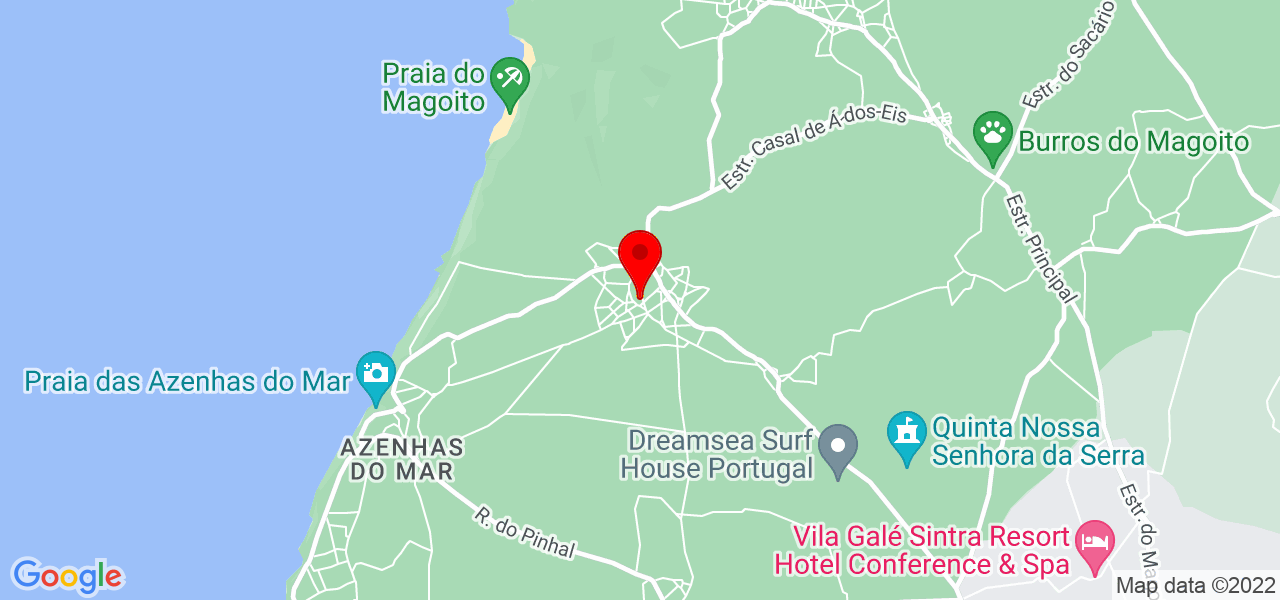 Pedro Miguel Martins - Lisboa - Sintra - Mapa