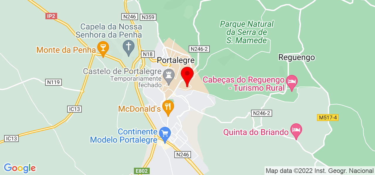 Marta Dias - Portalegre - Portalegre - Mapa