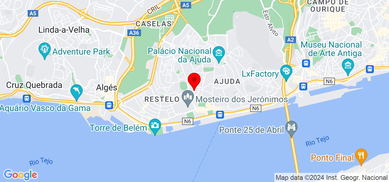 Rafael Bento - Lisboa - Lisboa - Mapa