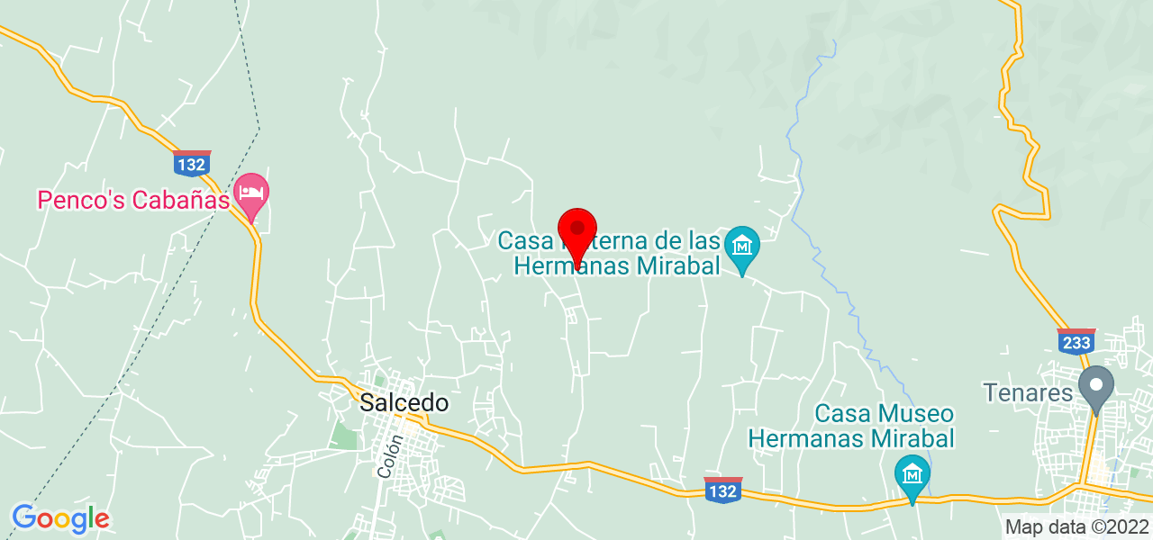DJ Tambo - Hermanas Mirabal - Salcedo - Map