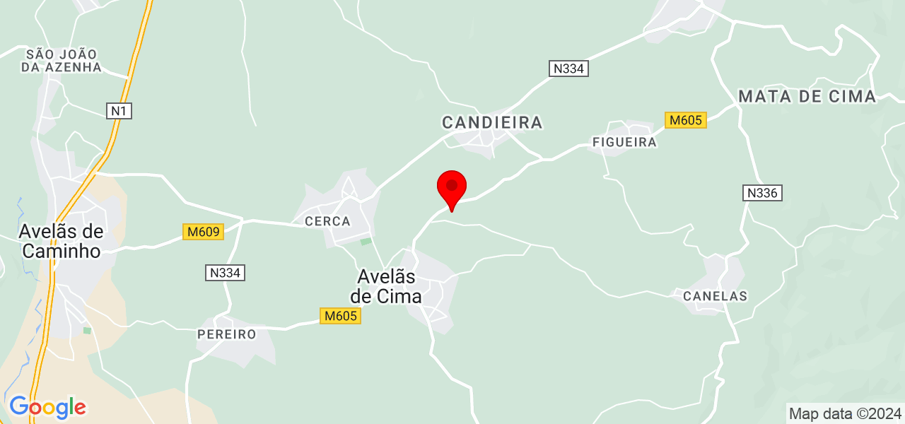 Jonas Fernandes - Aveiro - Anadia - Map