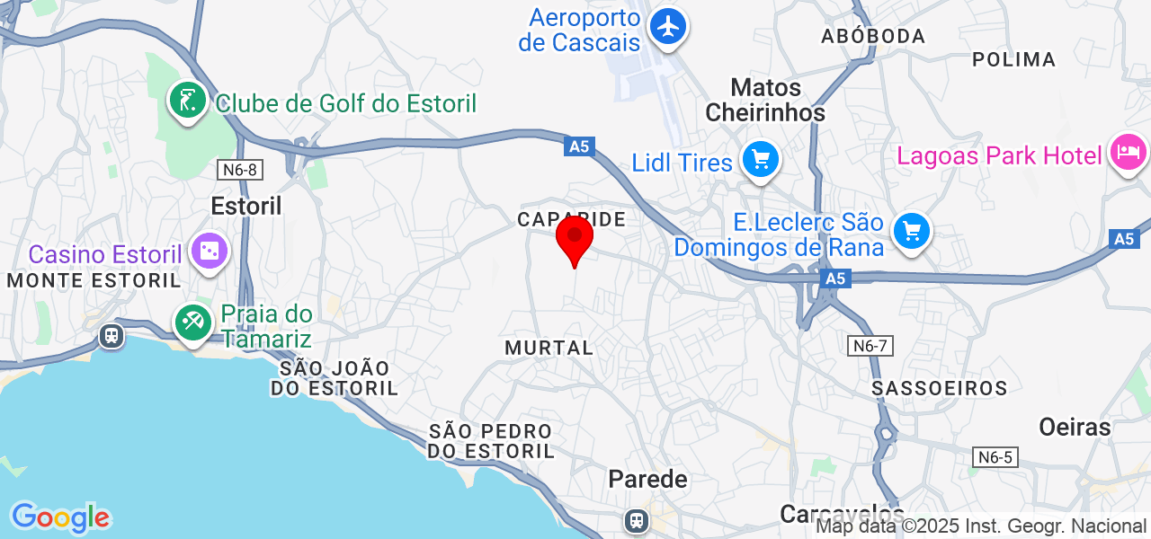 Marta Nascimento - Lisboa - Cascais - Map