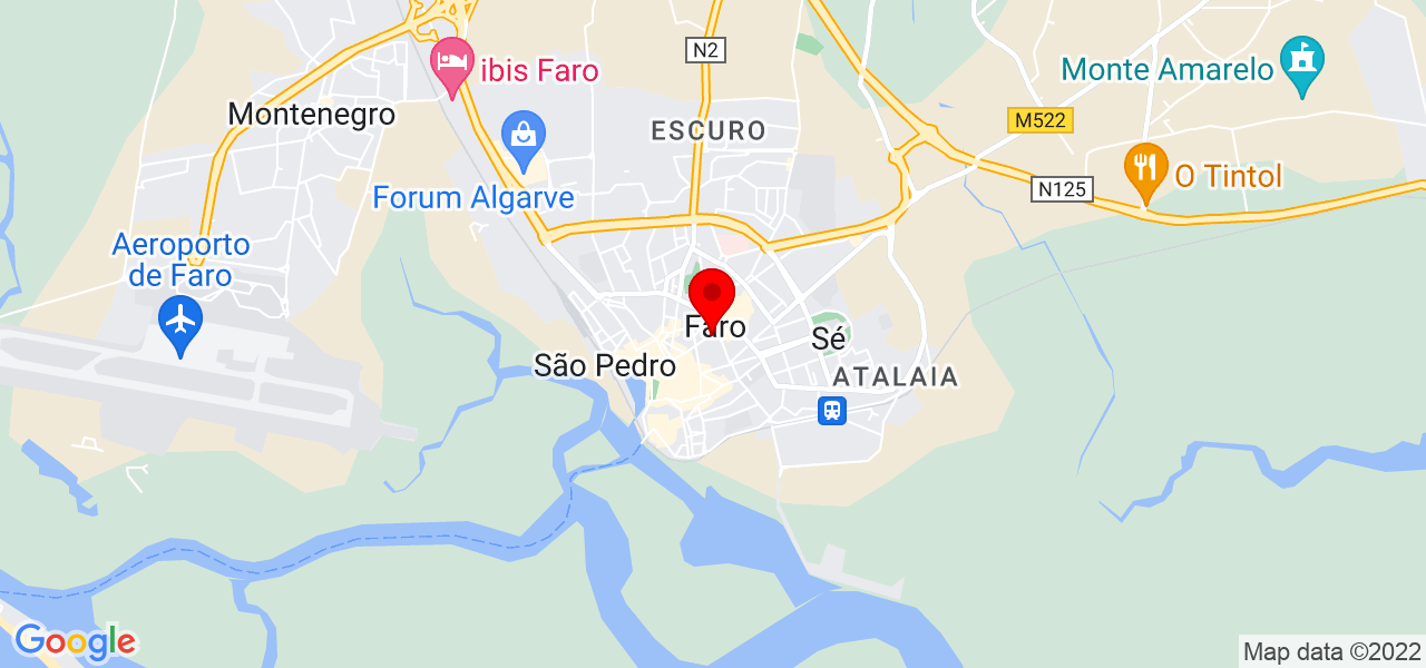 Andre Camargo Unipessoal - Faro - Faro - Mapa