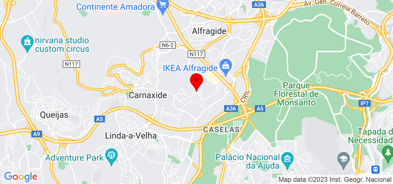 Carlos - Lisboa - Oeiras - Mapa